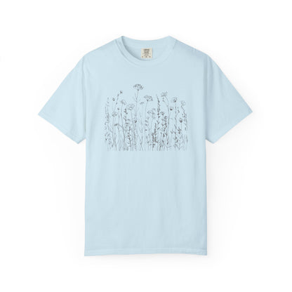 Nature-Inspired Unisex T-shirt, Vintage Floral Graphic Tee, Eco-Friendly Shirt, Gift for Nature Lovers, Casual Summer Wear