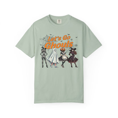 Halloween Ghouls Unisex Tee, Spooky T-Shirt, October Fest Apparel, Trick or Treat Top, Ghosts and Ghouls Shirt, Cute Halloween Costume