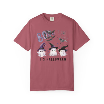 Halloween Cute Ghost T-Shirt, Unisex Fall Tee, Spooky Shirt, Kids Halloween Costume, Festive Apparel, Trick or Treat Shirt