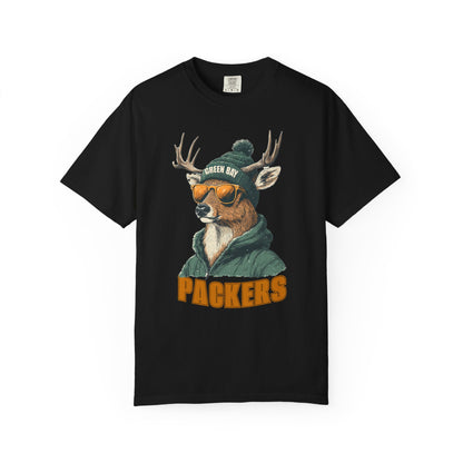 Green Bay Packers Spirit Animal Mascot Graphic Tee, Unisex T-Shirt, Casual Wear, Gift for Packers fans, Sports Fan Apparel