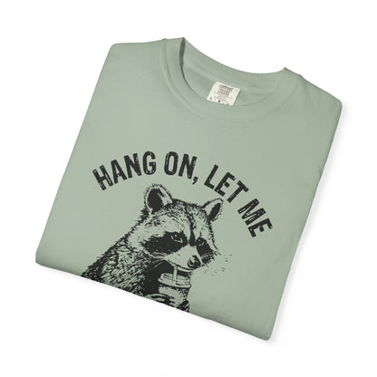 Funny Overthinking Raccoon T-Shirt, Unisex Tee for Animal Lovers, Casual Wear, Gift for Friends, Perfect for Everyday Wear