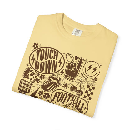 Football Game Day T-Shirt, Unisex Sports Tee, Touchdown Apparel, Casual Game Day Wear, Football Fan Gift, Autumn Sports Shirt