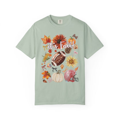 Autumn Vibes Unisex T-Shirt, Fall Fashion, Seasonal Gift, Thanksgiving Tee, Cozy Outfits, Football Shirt, Casual Wear