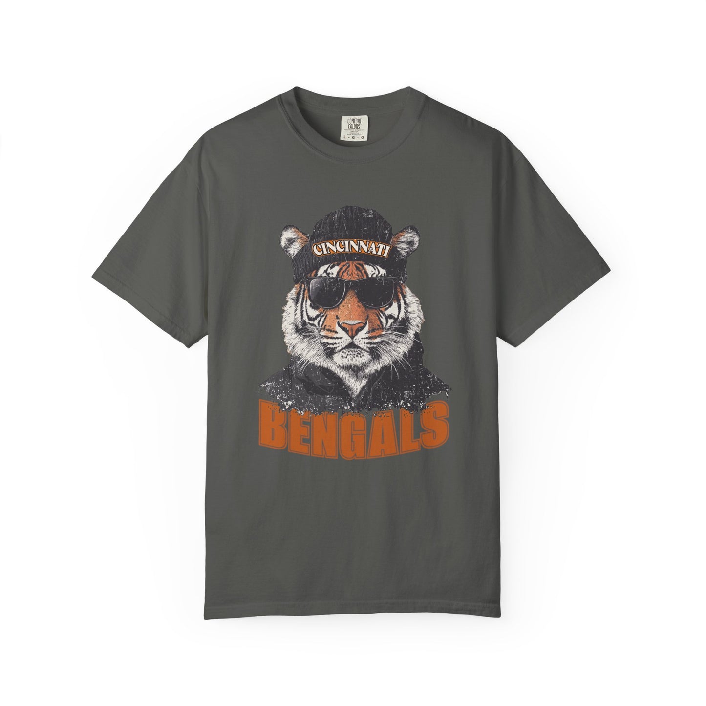 Cincinnati Bengals Spirit Animal Mascot Tiger T-Shirt, Unisex Sports Tee, Casual Apparel, Game Day Outfit, Cincinnati Bengals Fan Gear