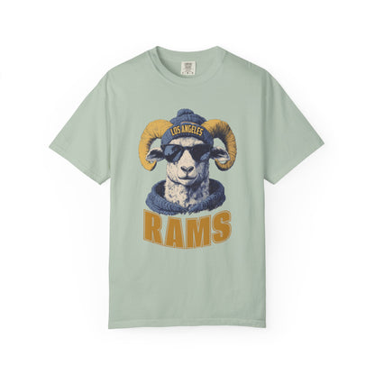 Los Angeles Rams Spirit Animal Mascot Vintage Unisex T-shirt  for Football Season, LA Rams fans, Gameday outfit