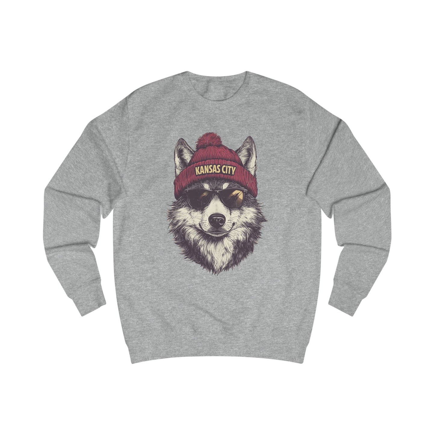 Kansas City Chiefs Football Spirit Animal Graphic Unisex Sweatshirt - Cozy Pullover for Fall
