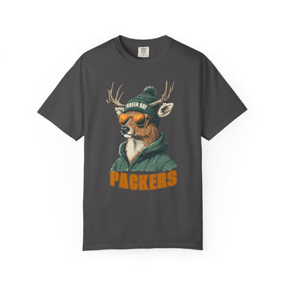 Green Bay Packers Spirit Animal Mascot Graphic Tee, Unisex T-Shirt, Casual Wear, Gift for Packers fans, Sports Fan Apparel