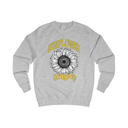 Sunflower Season Unisex Sweatshirt | Cute Floral Gifts | Spring Fashion | Cozy Casual Wear | Perfect for Garden Lovers, Festivals, Birthdays