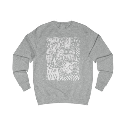 Football Game Day Sweatshirt, Unisex Athletic Apparel, Perfect for Sports Fans, Touchdown Celebration Gear, Cozy Game Day Outfit