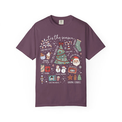 Christmas Doodle Graphic T-shirt
