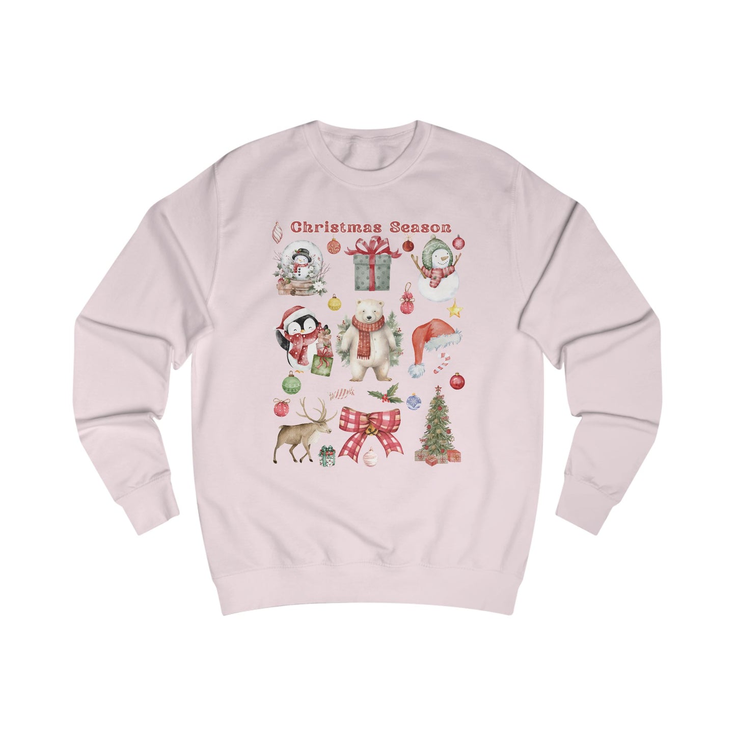 Christmas Season Unisex Sweatshirt, Holiday Apparel, Winter Fashion, Cozy Gift, Festive Sweatshirt, Cute Christmas Sweatshirt