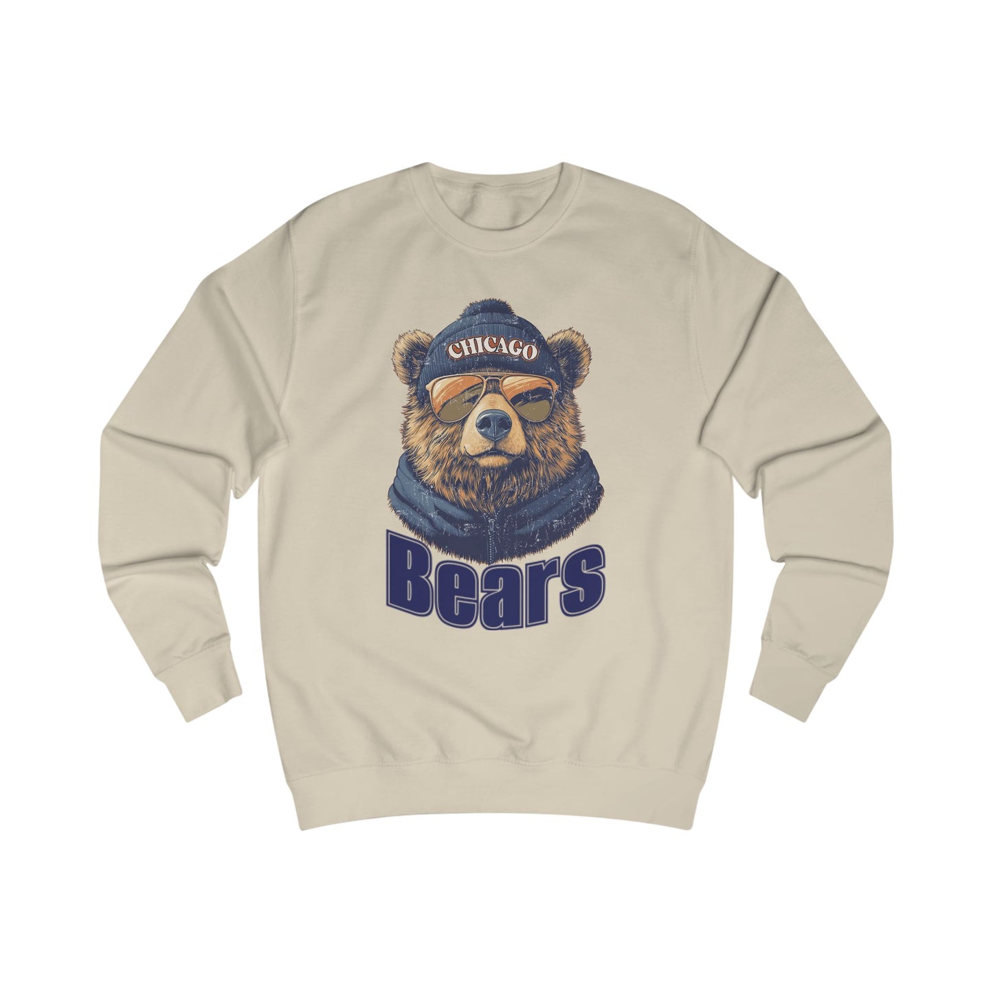Chicago Bears Football Mascot Unisex Sweatshirt - Cozy Team Apparel for Game Day
