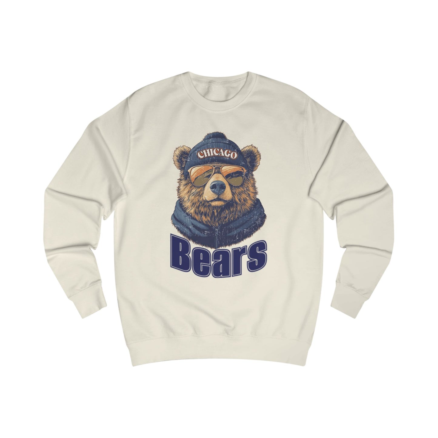 Chicago Bears Football Mascot Unisex Sweatshirt - Cozy Team Apparel for Game Day