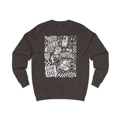 Football Game Day Sweatshirt, Unisex Athletic Apparel, Perfect for Sports Fans, Touchdown Celebration Gear, Cozy Game Day Outfit