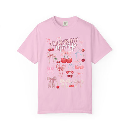 Cherry Themed Unisex T-Shirt, Cute Gift for Cherry Lovers, Summer Fashion Tee, Cute Casual Wear, Trendy Fruit Shirt