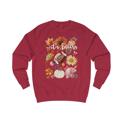 Cozy Fall Sweatshirt, Autumn Vibes Pullover, Unisex Sweatshirt for Football Season, Thanksgiving Gift, Seasonal Outfit