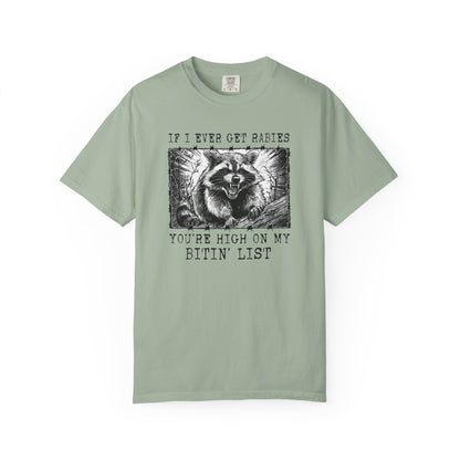 Humorous Raccoon T-Shirt, Funny Gift, Animal Lover Tee, Unisex Casual Wear, Unique Graphic Shirt, Perfect for Birthdays, Parties