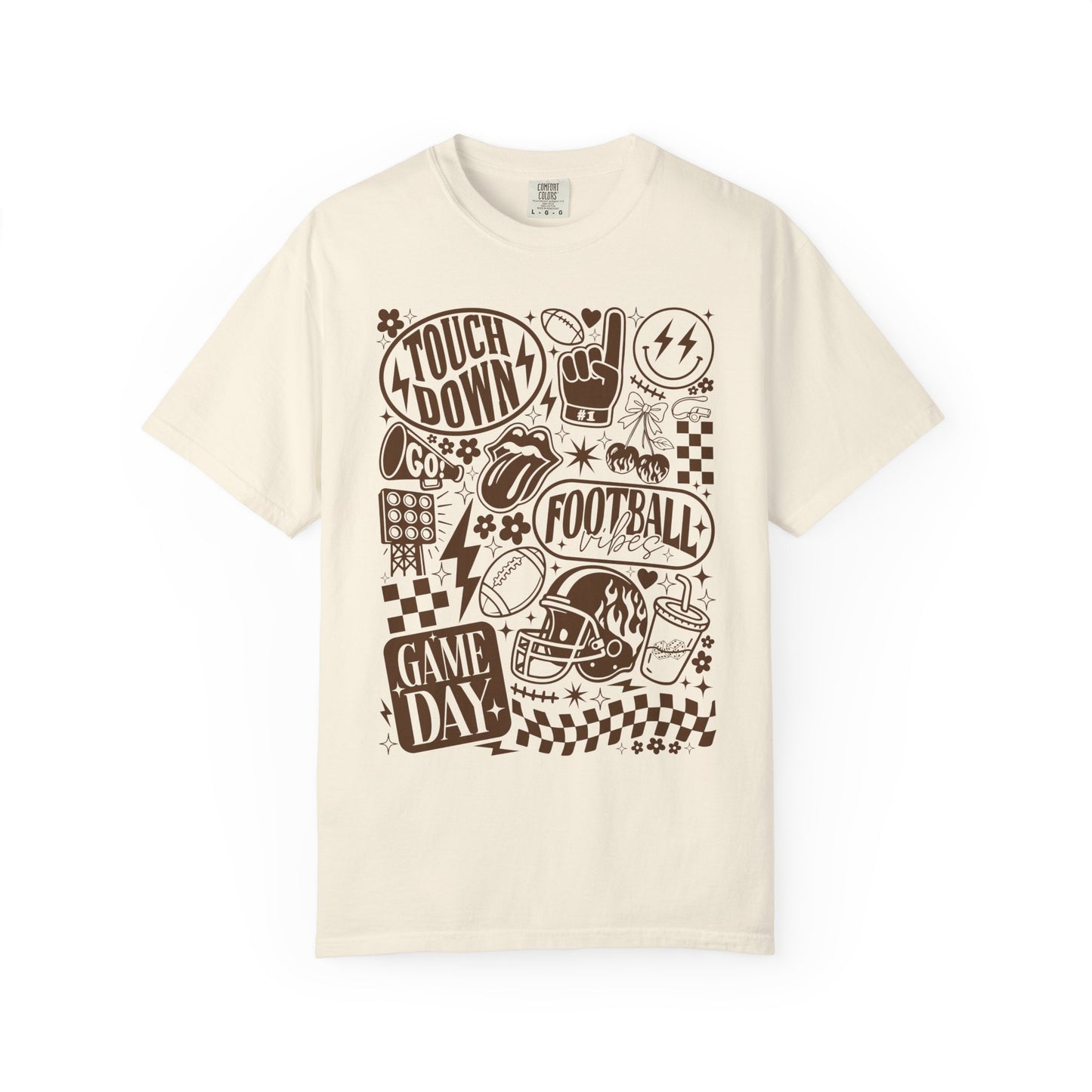Football Game Day T-Shirt, Unisex Sports Tee, Touchdown Apparel, Casual Game Day Wear, Football Fan Gift, Autumn Sports Shirt