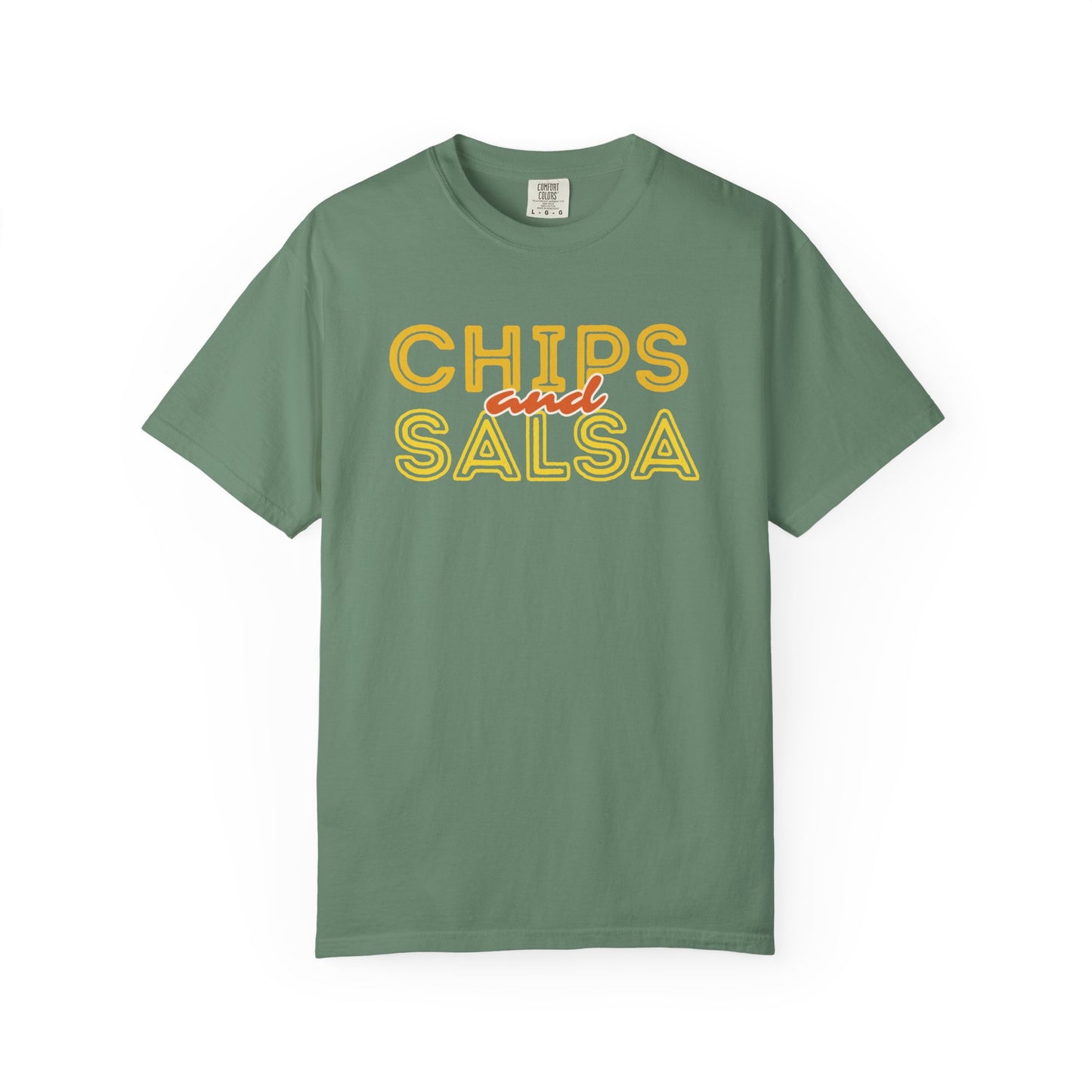 Chips and Salsa Unisex T-shirt, Casual Summer Tee, Foodie Gift, Gift for Friends, Cute Graphic Top, Comfortable Everyday Wear