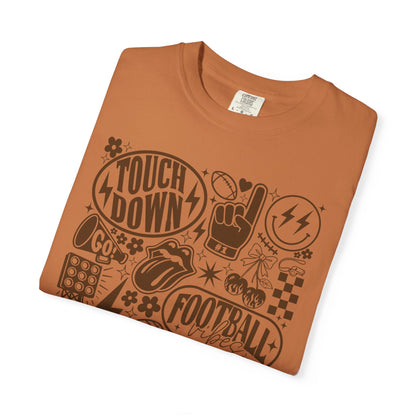 Football Game Day T-Shirt, Unisex Sports Tee, Touchdown Apparel, Casual Game Day Wear, Football Fan Gift, Autumn Sports Shirt