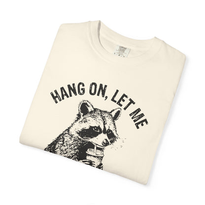 Funny Overthinking Raccoon T-Shirt, Unisex Tee for Animal Lovers, Casual Wear, Gift for Friends, Perfect for Everyday Wear