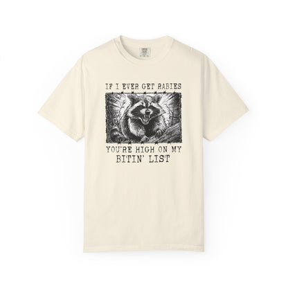 Humorous Raccoon T-Shirt, Funny Gift, Animal Lover Tee, Unisex Casual Wear, Unique Graphic Shirt, Perfect for Birthdays, Parties