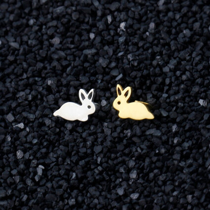 Cute Animal Rabbit Stud Earring
