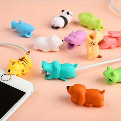 Cute Animal Cell Phone Cord Protector