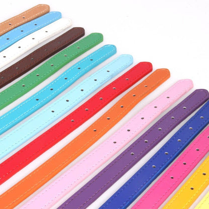 Soft Adjustable Leather Pet/Dog Collar